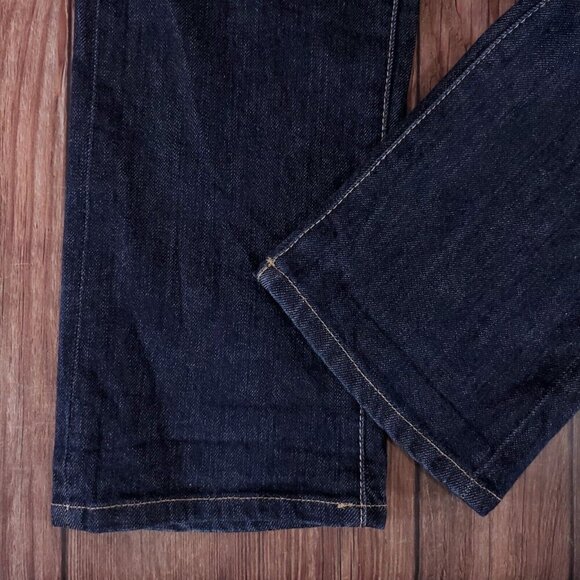 JNCO Mens Size 32X33 003 Slim Straight Embroidered Button Fly Blue Denim Jeans - Picture 5 of 15